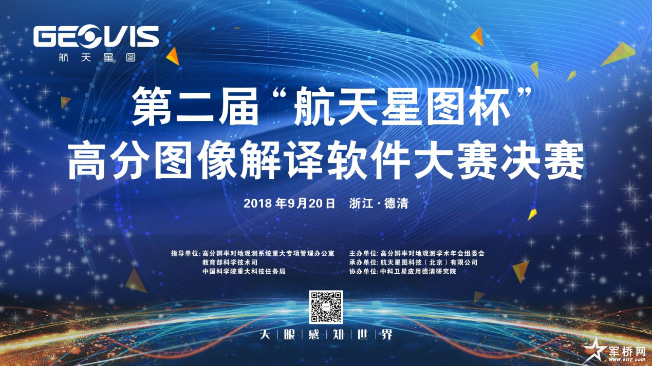 第二届“航天星图杯”高分图像解译软件大赛决赛！